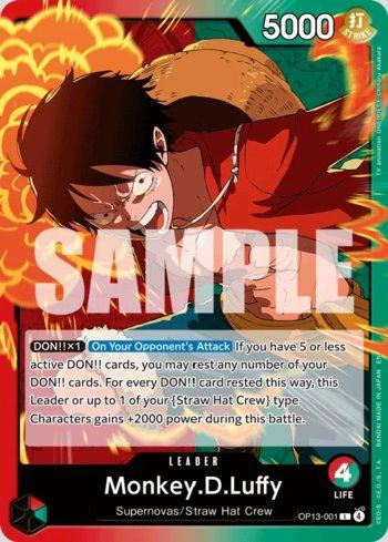 Monkey.D.Luffy · OP13-001