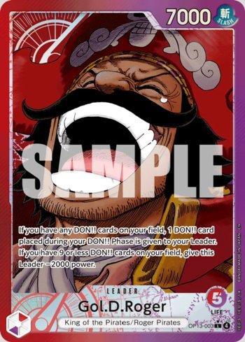 Gol.D.Roger (Alternate Art) · OP13-003
