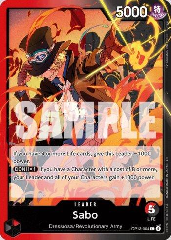 Sabo · OP13-004