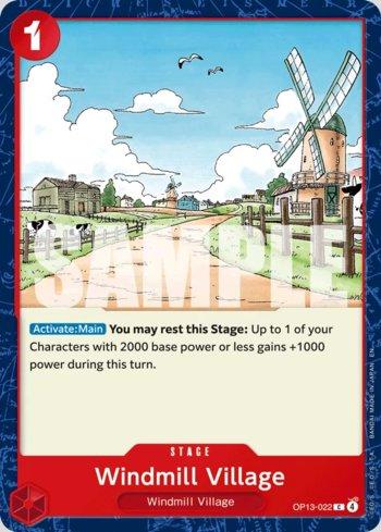 Windmill Village · OP13-022
