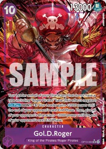 Gol.D.Roger (Alternate Art) · OP13-064