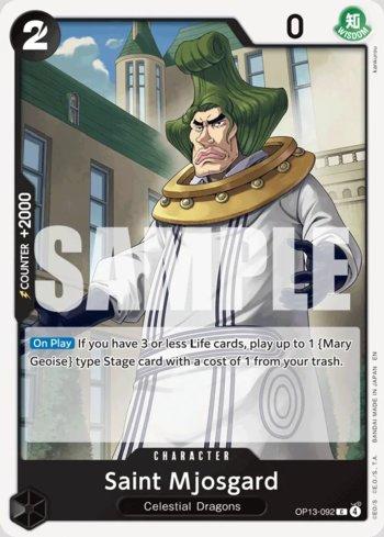 Saint Mjosgard · OP13-092