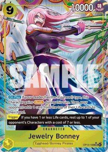Jewelry Bonney (Alternate Art) · OP13-108