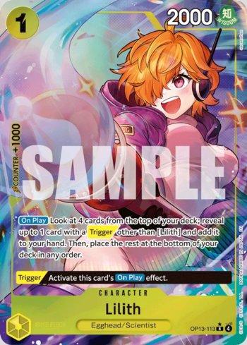 Lilith (Alternate Art) · OP13-113