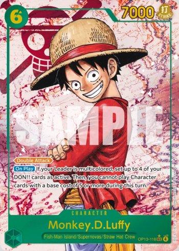 Monkey.D.Luffy (Alternate Art) · OP13-118