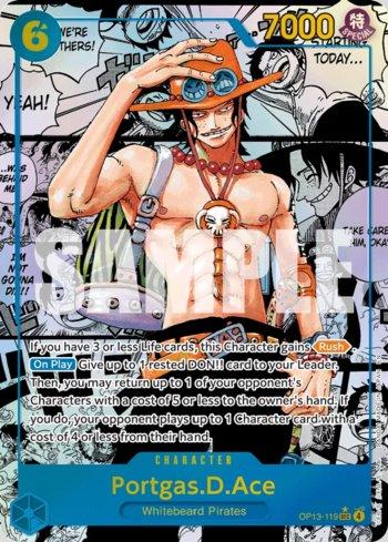 Portgas.D.Ace (Manga) · OP13-119