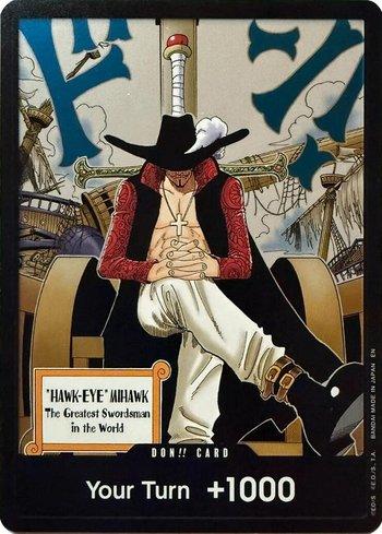 DON!! Card (Dracule Mihawk) · DON-001