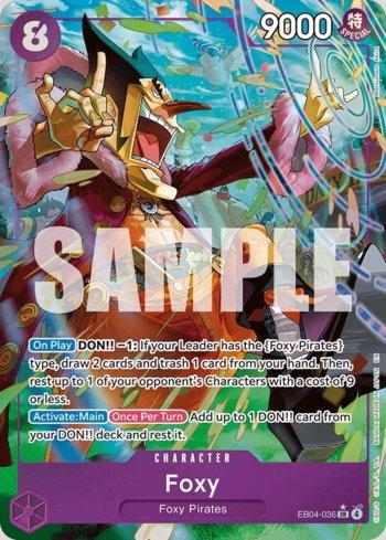 Foxy (Alternate Art) · EB04-036