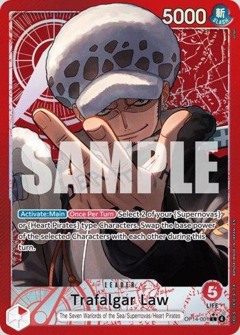 Trafalgar Law (001)(Alternate Art) · OP14-001