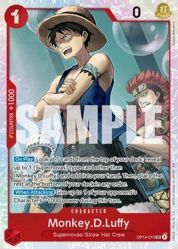 Monkey.D.Luffy (013) · OP14-013