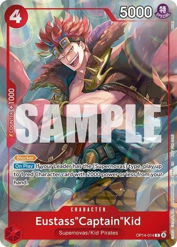 Eustass"Captain"Kid (014)(Dash Pack) · OP14-014