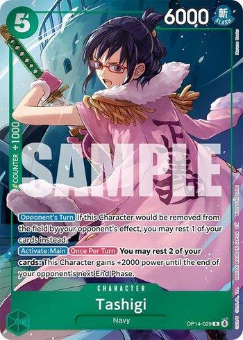 Tashigi (Dash Pack) · OP14-029