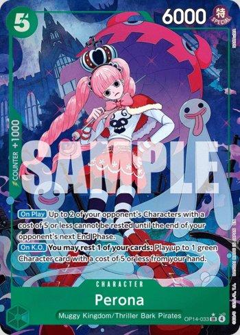 Perona (033)(Alternate Art) · OP14-033