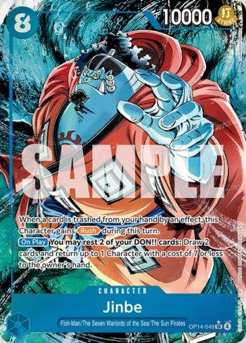 Jinbe (049)(Alternate Art) · OP14-049