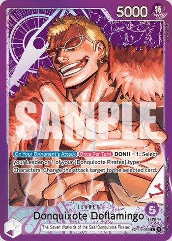 Donquixote Doflamingo (060)(Alternate Art) · OP14-060
