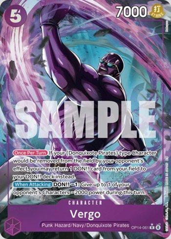 Vergo (Alternate Art) · OP14-061