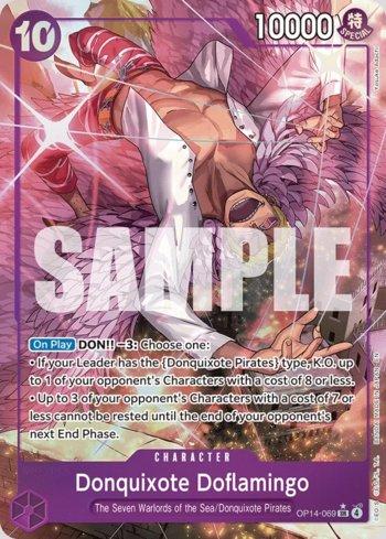 Donquixote Doflamingo (069)(Alternate Art) · OP14-069