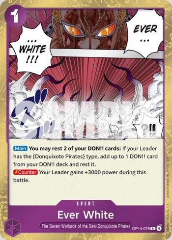 Ever White · OP14-076
