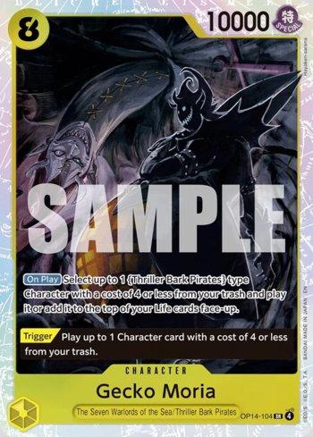 Gecko Moria (104) · OP14-104