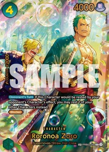 Roronoa Zoro (SP) · PRB02-006