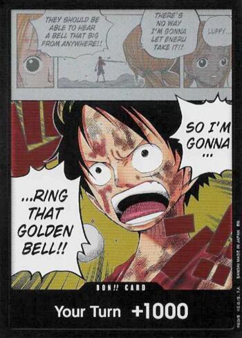 DON!! Card (Luffy) · DON-001