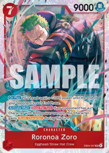 Roronoa Zoro (007) · EB04-007