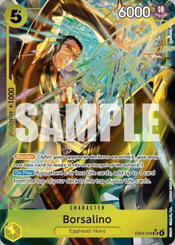 Borsalino (Alternate Art) · EB04-058