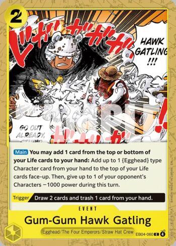 Gum-Gum Hawk Gatling · EB04-060