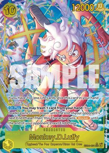 Monkey.D.Luffy (061)(Alternate Art) · EB04-061