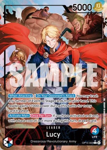 Lucy (Alternate Art) · OP15-002