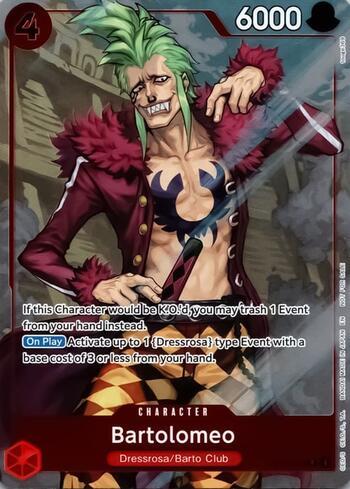 Bartolomeo (Dash Pack) · OP15-014