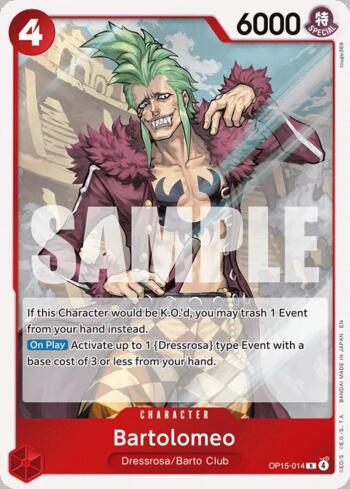 Bartolomeo · OP15-014