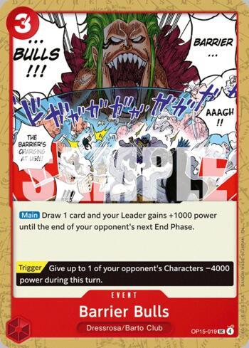 Barrier Bulls · OP15-019