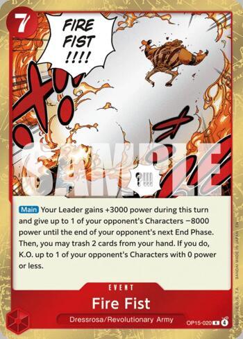 Fire Fist · OP15-020