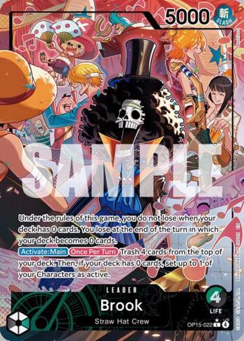 Brook (022)(Alternate Art) · OP15-022