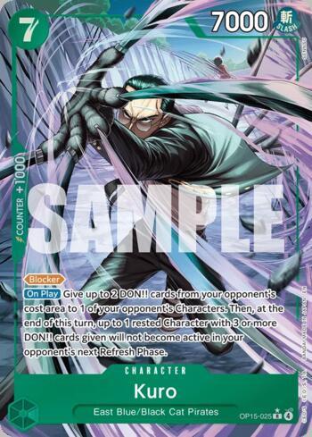 Kuro (Alternate Art) · OP15-025