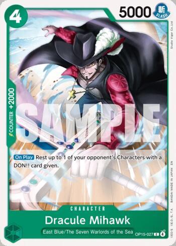 Dracule Mihawk · OP15-027