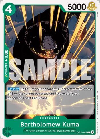 Bartholomew Kuma (029) · OP15-029