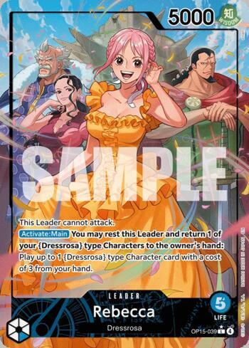Rebecca (039)(Alternate Art) · OP15-039