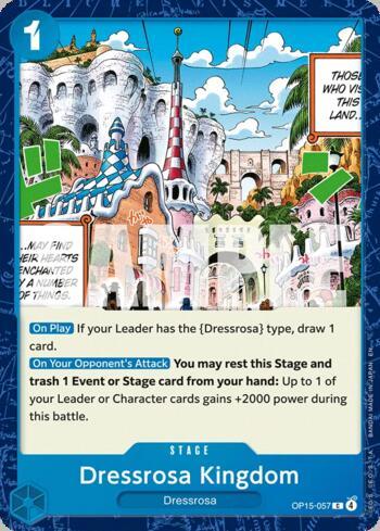 Dressrosa Kingdom · OP15-057