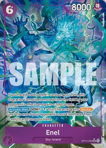 Enel (060)(Alternate Art) · OP15-060