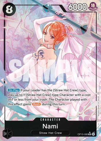 Nami (086)(Alternate Art) · OP15-086