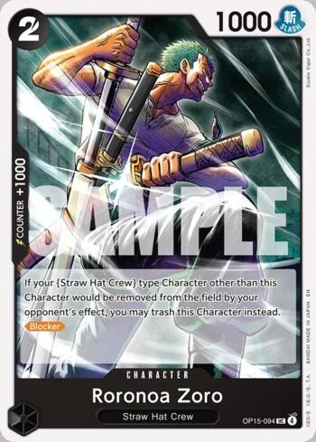 Roronoa Zoro (094) · OP15-094