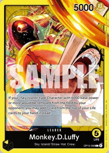 Monkey.D.Luffy (098) · OP15-098