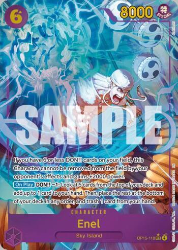 Enel (118)(Alternate Art) · OP15-118