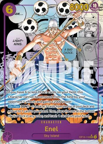 Enel (118)(Manga) · OP15-118