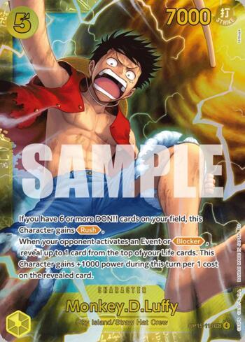 Monkey.D.Luffy (119) · OP15-119