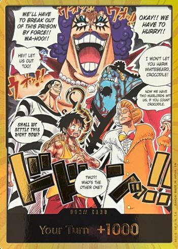 DON!! Card (Impel Down)(Gold) · DON-001-G