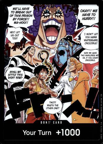 DON!! Card (Impel Down) · DON-001