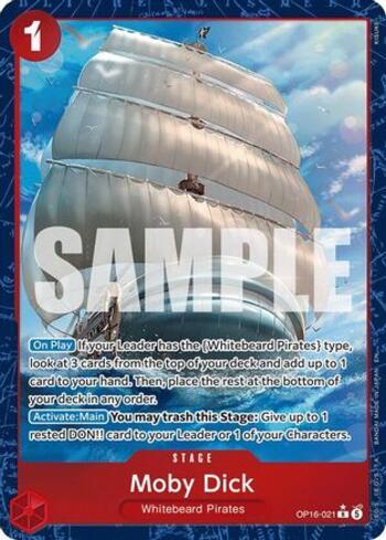 Moby Dick (Alternate Art) · OP16-021